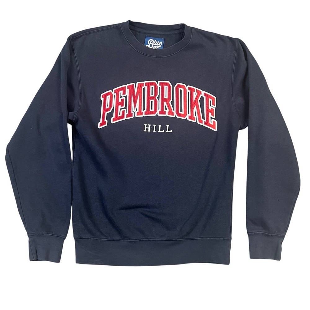 Blue 84 Pembroke Hill Sweatshirt Size XS Navy Crewneck Collegiate School Spirit